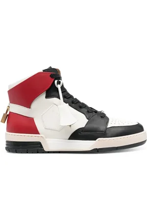 BUSCEMI Sneakers alte con design color-block