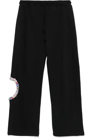 LOULOU Pantaloni sportivi con strass