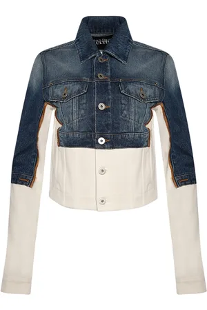 Jean Paul Gaultier Giacca denim crop