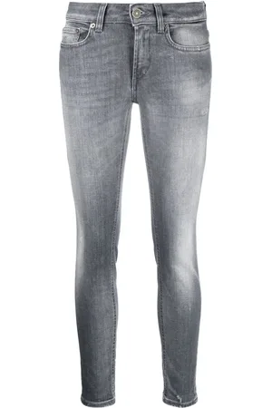 Dondup Jeans skinny con effetto schiarito