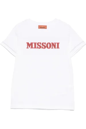 Missoni T-shirt con logo ricamato