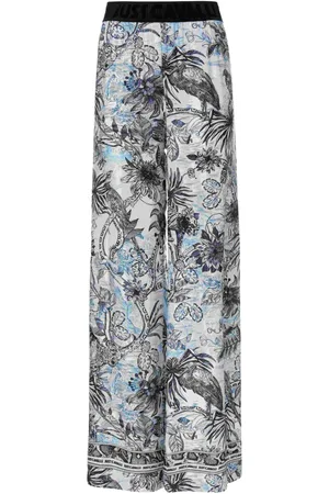 Roberto Cavalli Pantaloni a fiori