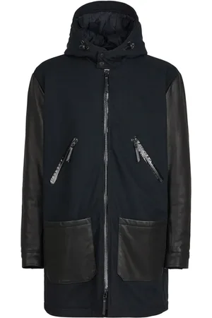 Giuseppe Zanotti Cappotto Waylen con cappuccio