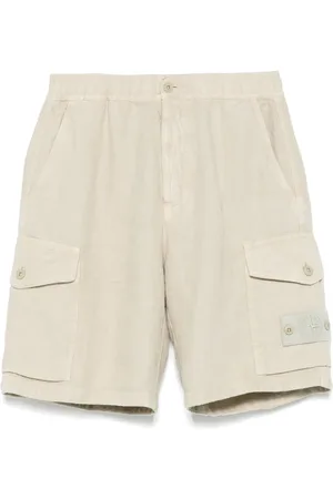 Stone Island Shorts con applicazione Compass