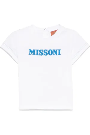 Missoni T-shirt con logo ricamato