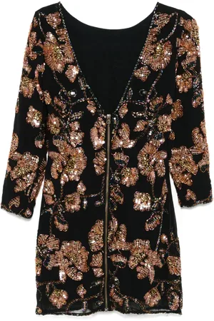 LOULOU Abito corto con paillettes