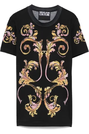 VERSACE T-shirt con stampa Barocco