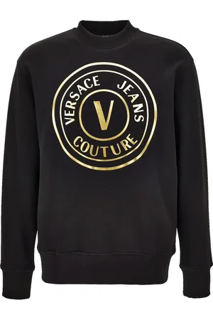 VERSACE Felpa con stampa logo