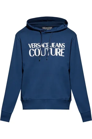 VERSACE Felpa con cappuccio e logo