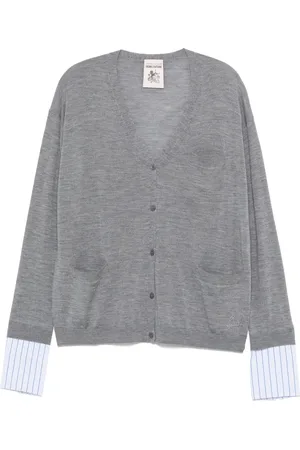 SEMICOUTURE Cardigan in maglia fine