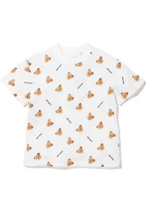 Palm Angels T-shirt Polo Bear con stampa