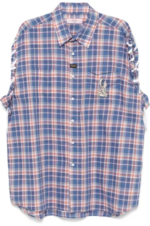 MARTINE ROSE Camicia con lacci