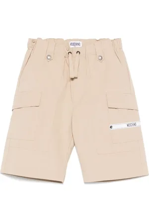 Moschino Cargo corti con applicazione
