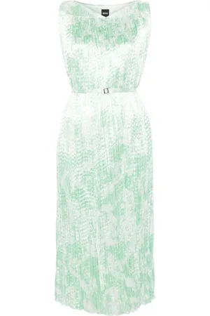 HUGO BOSS Abito midi con cintura