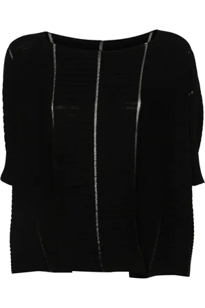 Issey Miyake Maglione a coste