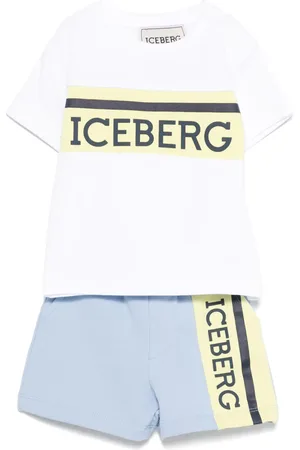 Iceberg Set con shorts e logo