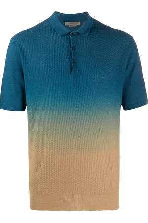 corneliani Polo con effetto consumato