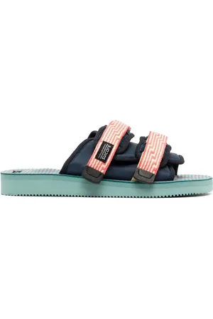 SUICOKE Sandali MOTO jacquard con chiusure a strappo