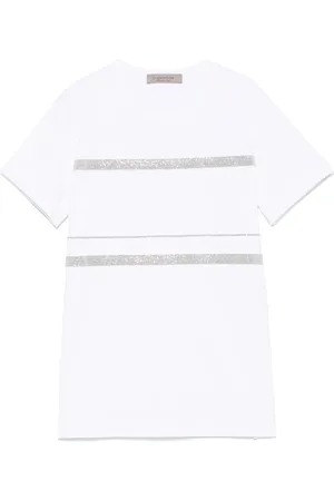 D.EXTERIOR T-shirt con dettaglio Monili