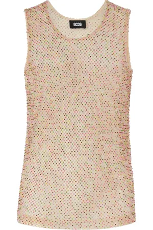 GCDS Canotta in tulle