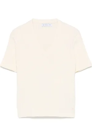 Manuel Ritz T-shirt con lavorazione intrecciata