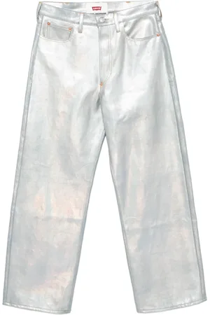 JUNYA WATANABE Jeans dritti con stampa