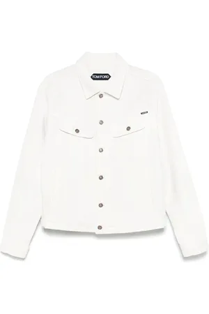 Tom Ford Giacca denim con applicazione