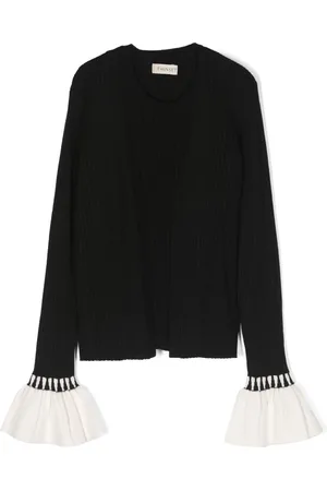 Twin-Set Maglione con polsini a contrasto