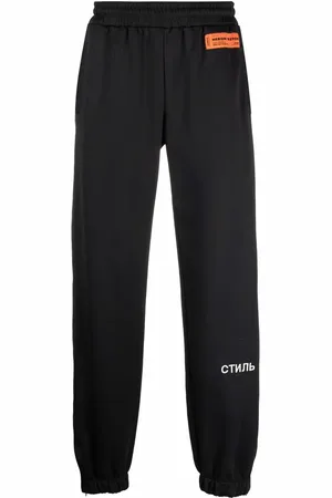 Heron Preston Pantaloni sportivi con ricamo