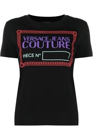 VERSACE T-shirt con stampa Piece Number