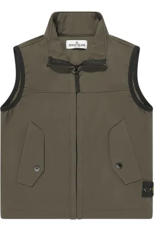 Stone Island Gilet con applicazione Compass