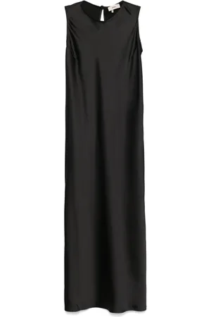 HERNO Abito midi in raso