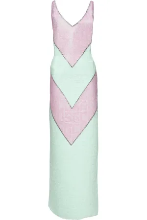 GCDS Abito midi con monogramma