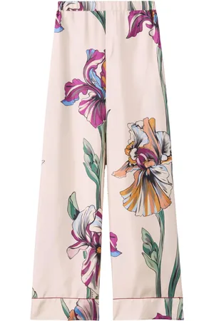La DoubleJ Pantaloni a fiori