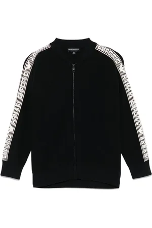 Emporio Armani Cardigan con effetto jacquard