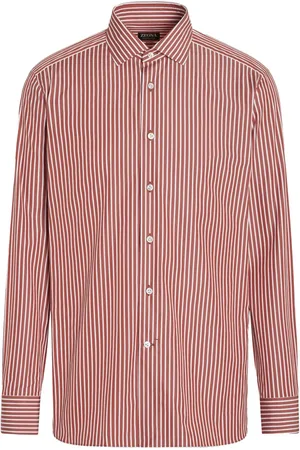 Ermenegildo Zegna Camicia Centoventimila in cotone a righe