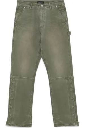 Purple Brand Pantaloni con bottoni automatici