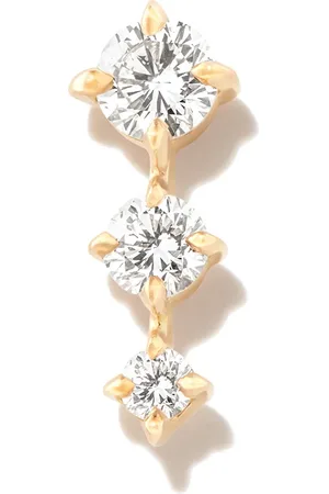 Lizzie Mandler Orecchino Éclat in giallo 18kt con diamante