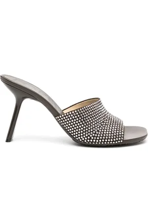 Loewe Sandali Petal con strass 90mm