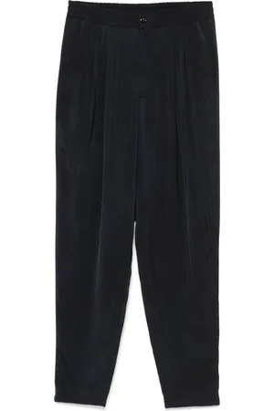 Giorgio Armani Pantaloni con motivo a spina di pesce