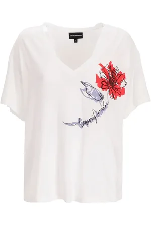 Emporio Armani T-shirt con scollo a V