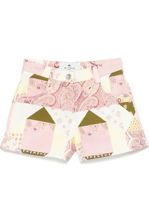 Etro Shorts con stampa patchwork