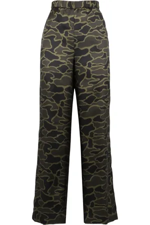 Aspesi Pantaloni con motivo camouflage