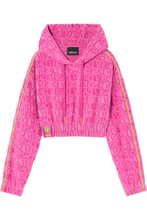 VERSACE Felpa I Love Baroque con cappuccio