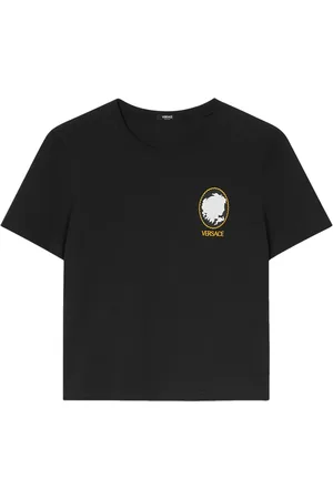 VERSACE T-shirt Cameo con ricamo