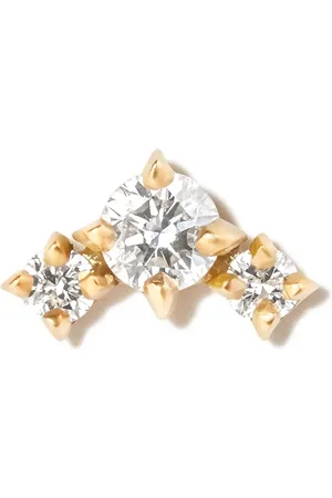 Lizzie Mandler Orecchino in giallo 18kt Eclat con diamante