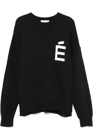 Etudes Maglione con logo jacquard