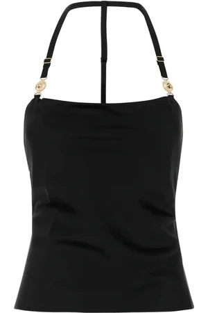 Marine Serre Top in raso
