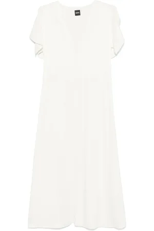 HUGO BOSS Abito midi con scollo a V