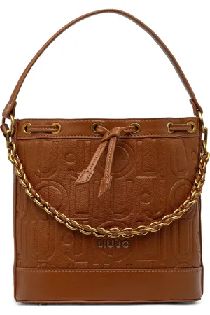 Liu Jo Borsa a secchiello con logo goffrato